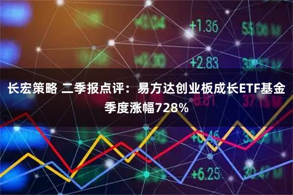 长宏策略 二季报点评：易方达创业板成长ETF基金季度涨幅728%